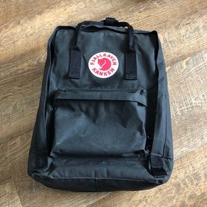 Fjallraven Kanken Black Bag